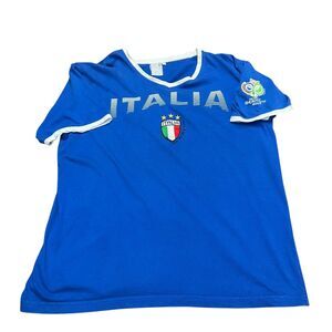 2006 World Cup Itialia Womens Shirt Size XXL Vintage